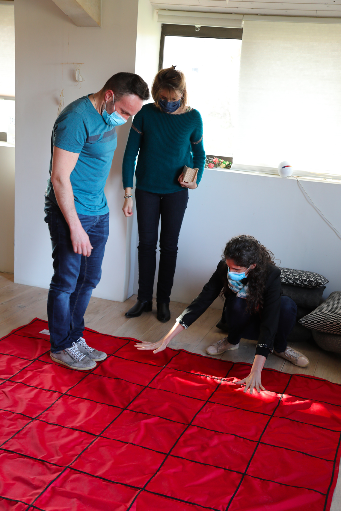 Cette image représente le team building