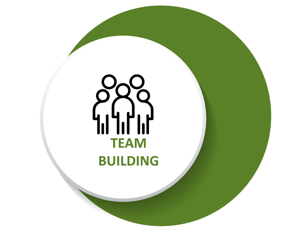 Cette image représente une icone du team building